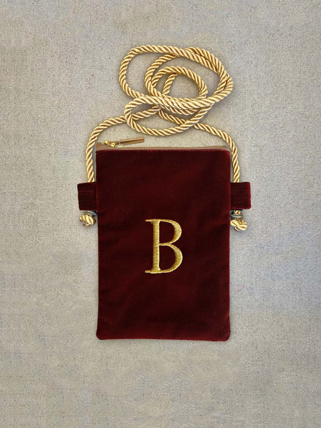 Bandolera con cierre Burdeo
