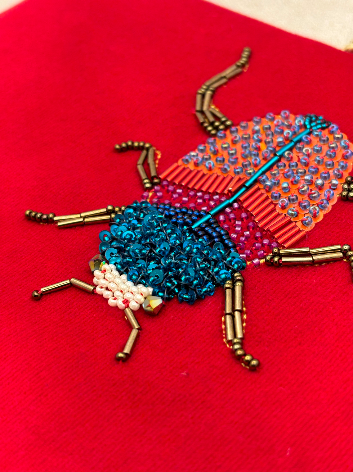 Clutch Bug Escarabajo Rojo