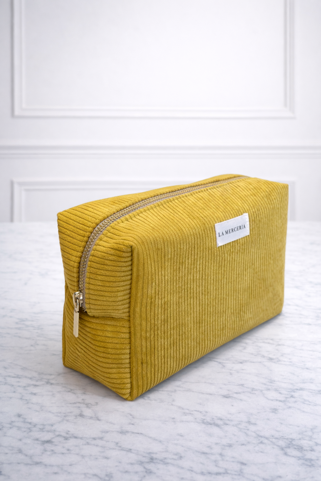 Neceser Yellow Corduroy