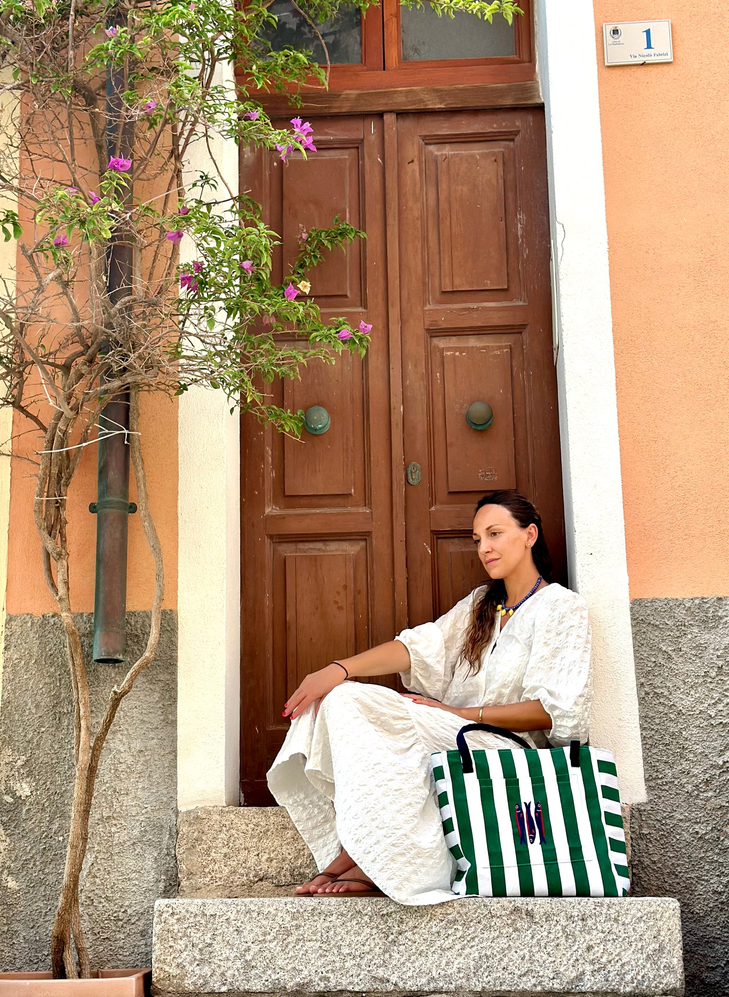 Tote Bag Vacanza Verde