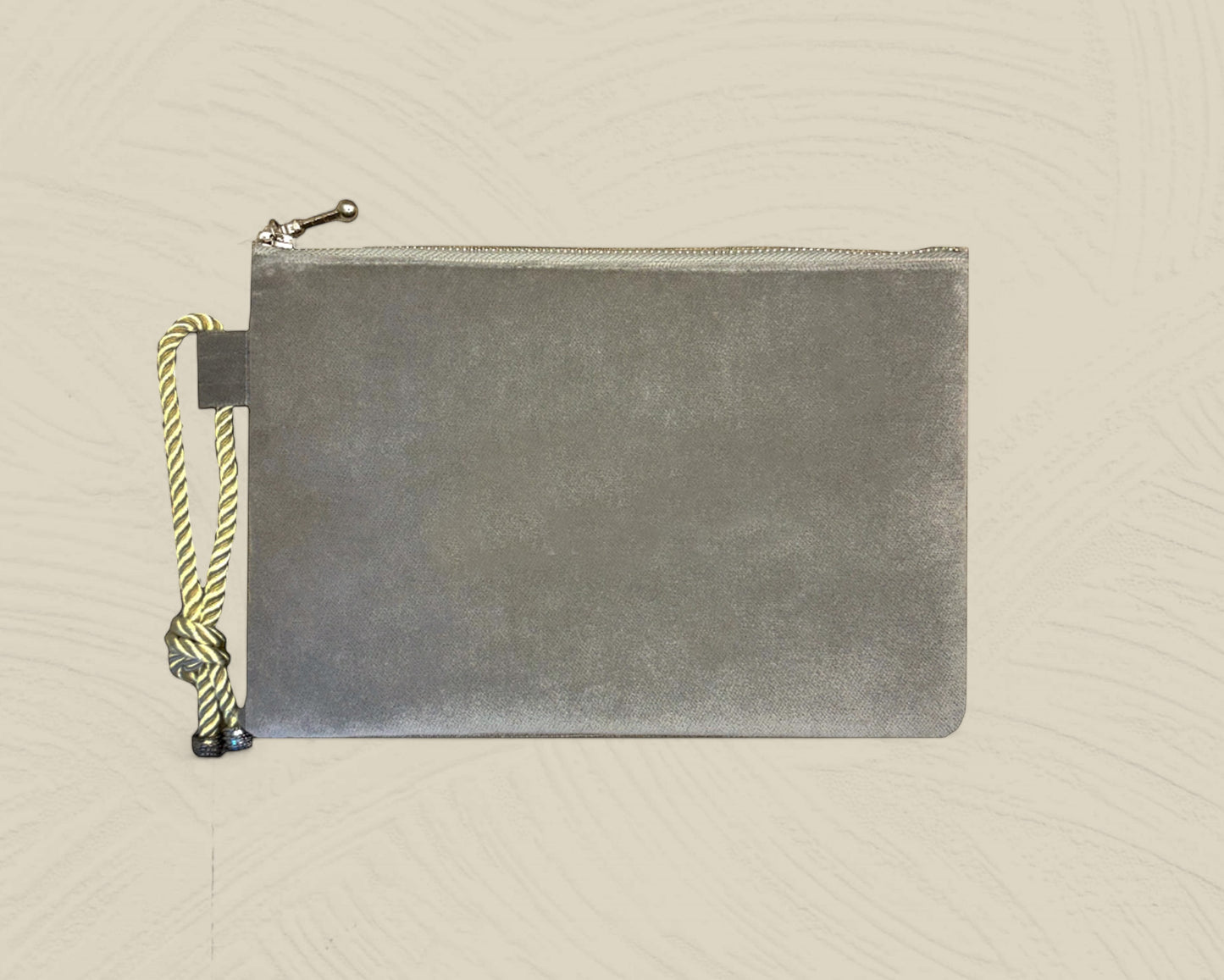 Clutch Gris Perla