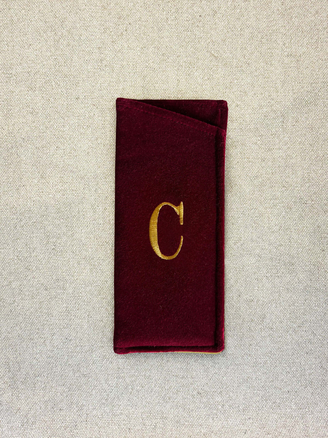 Funda de Anteojos Burdeo