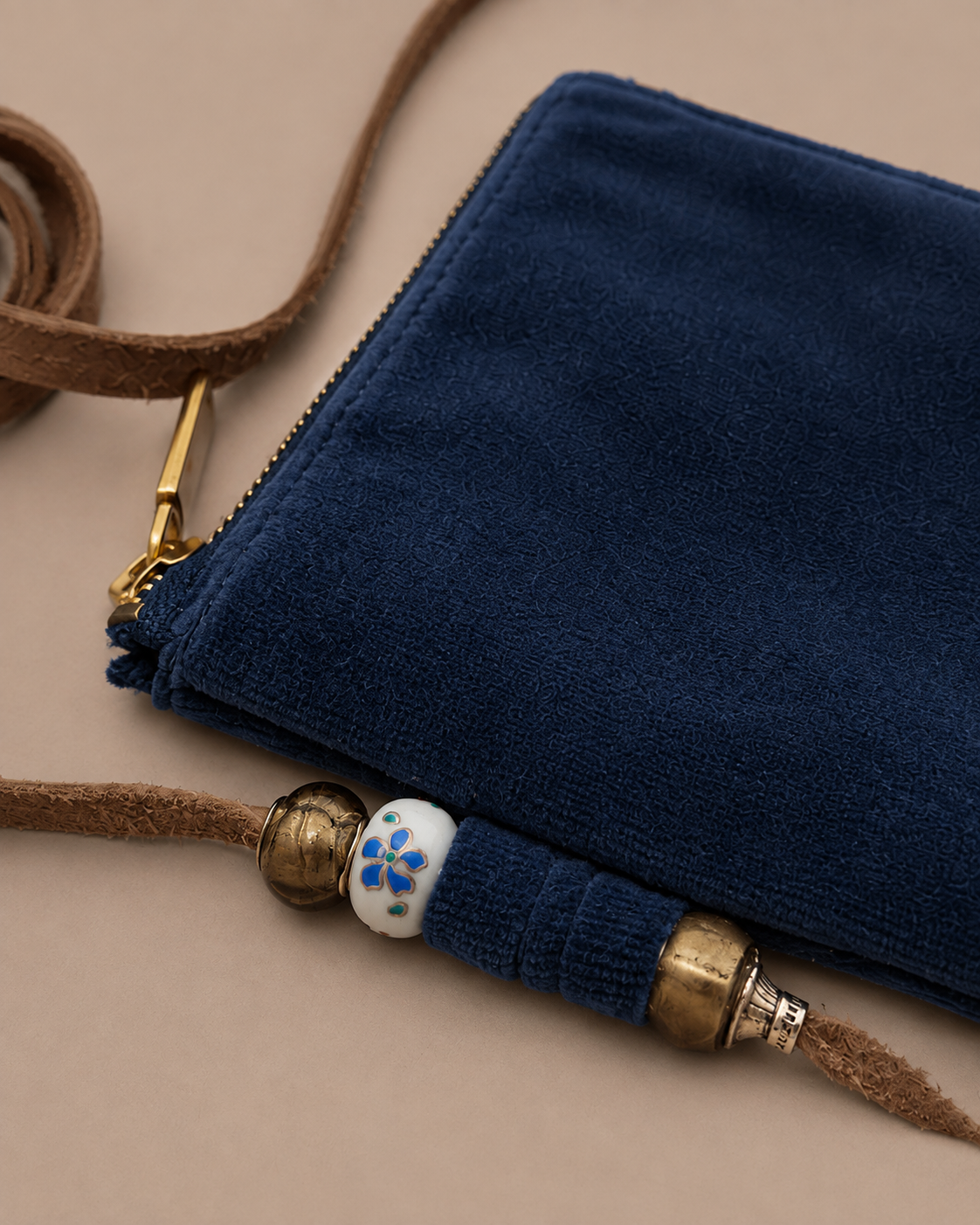 Bandolera Azul Marino