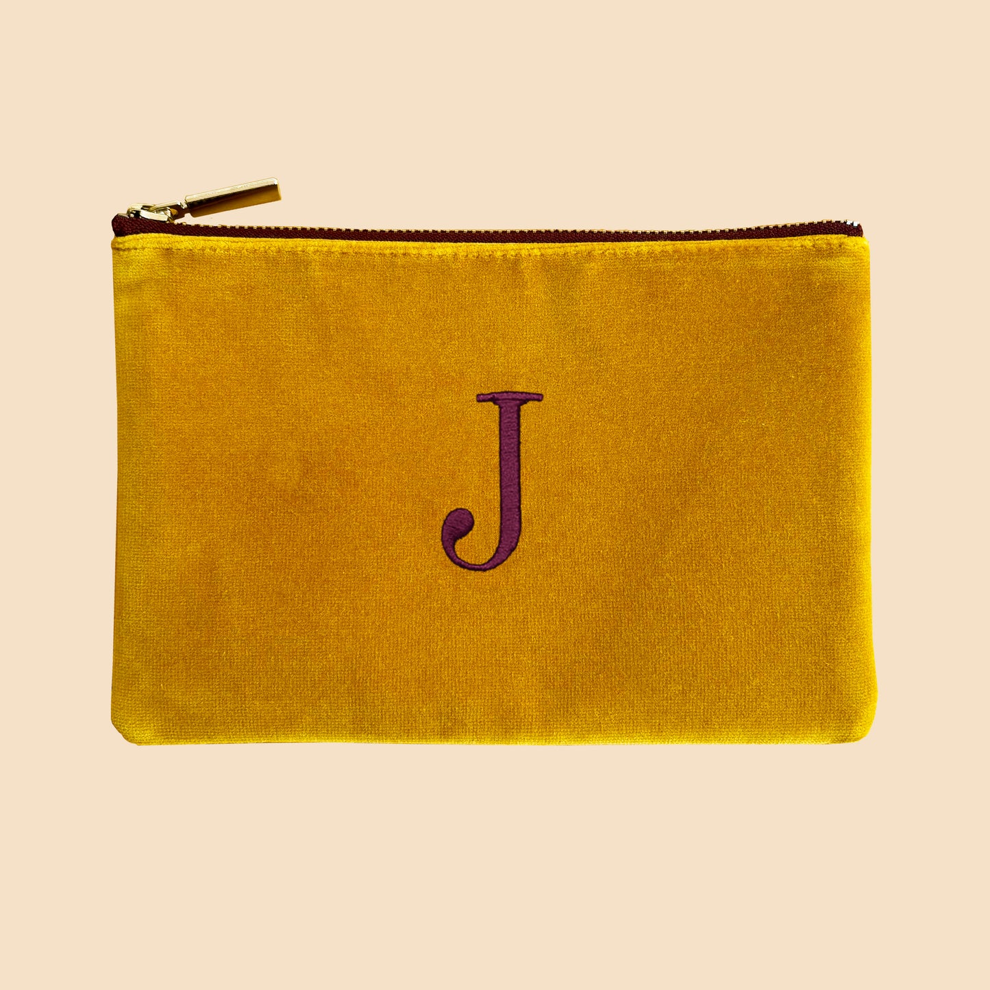 ESTUCHE MOSTAZA BICOLOR