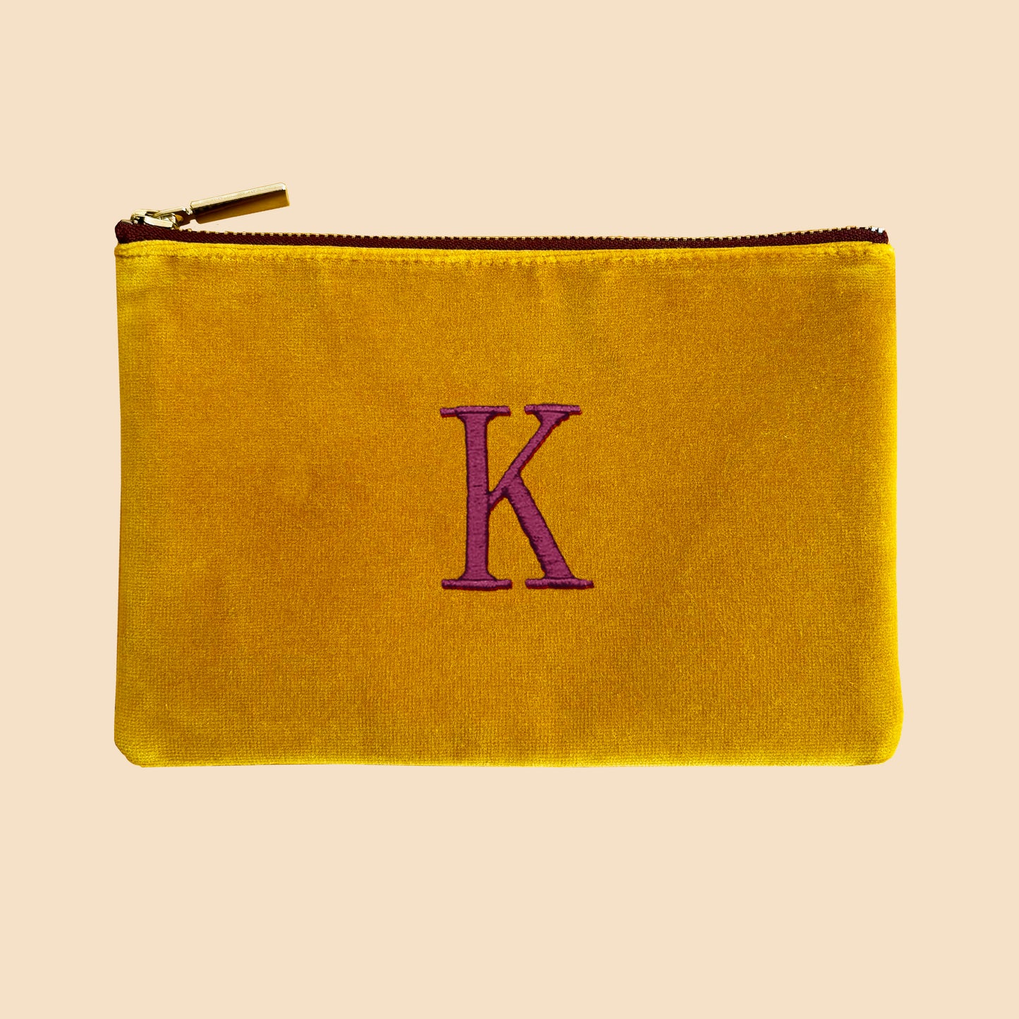 ESTUCHE MOSTAZA BICOLOR