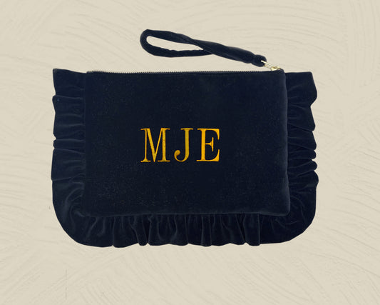 Clutch Vuelos Negro