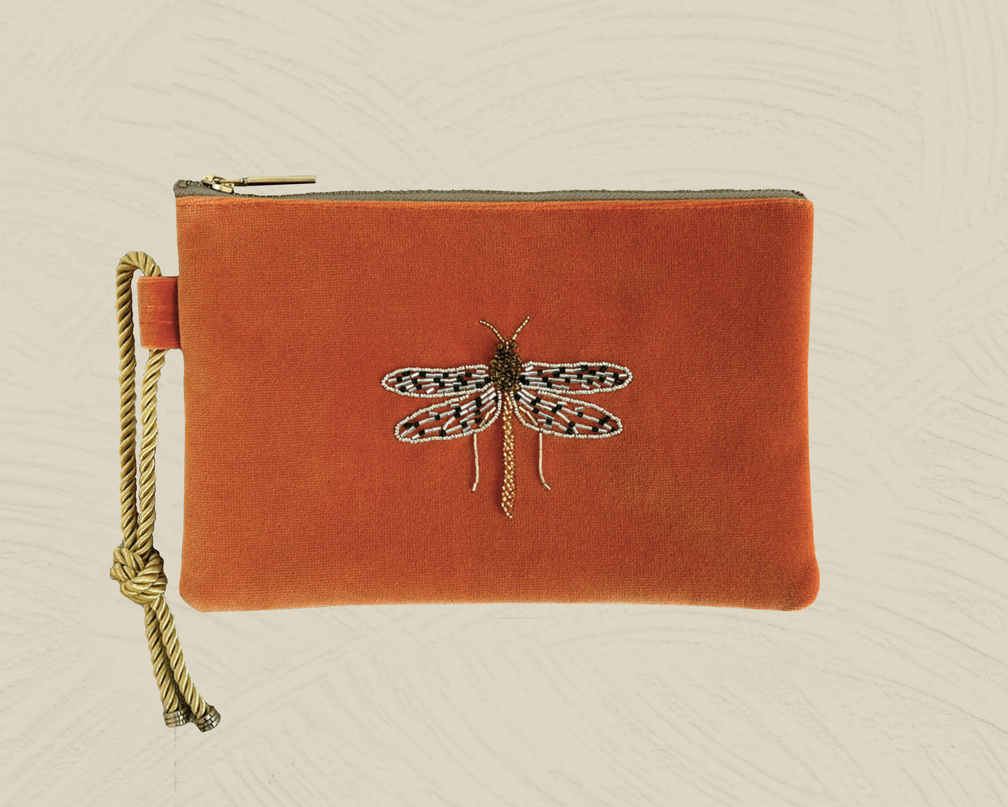 Clutch Bug Libélula Naranja
