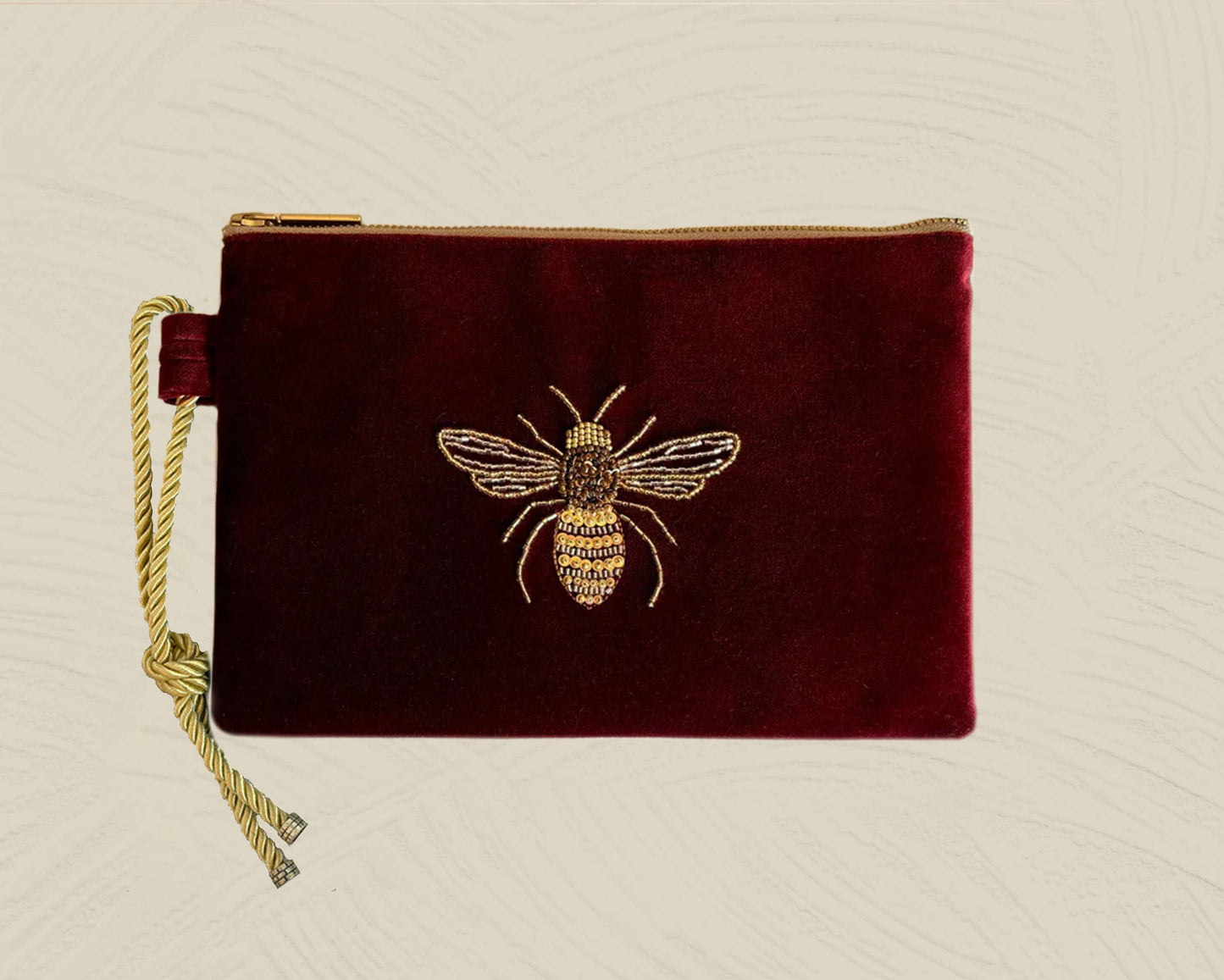 Clutch Bug Abeja Burdeo