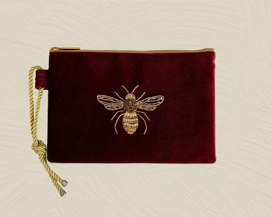 Clutch Bug Abeja Burdeo