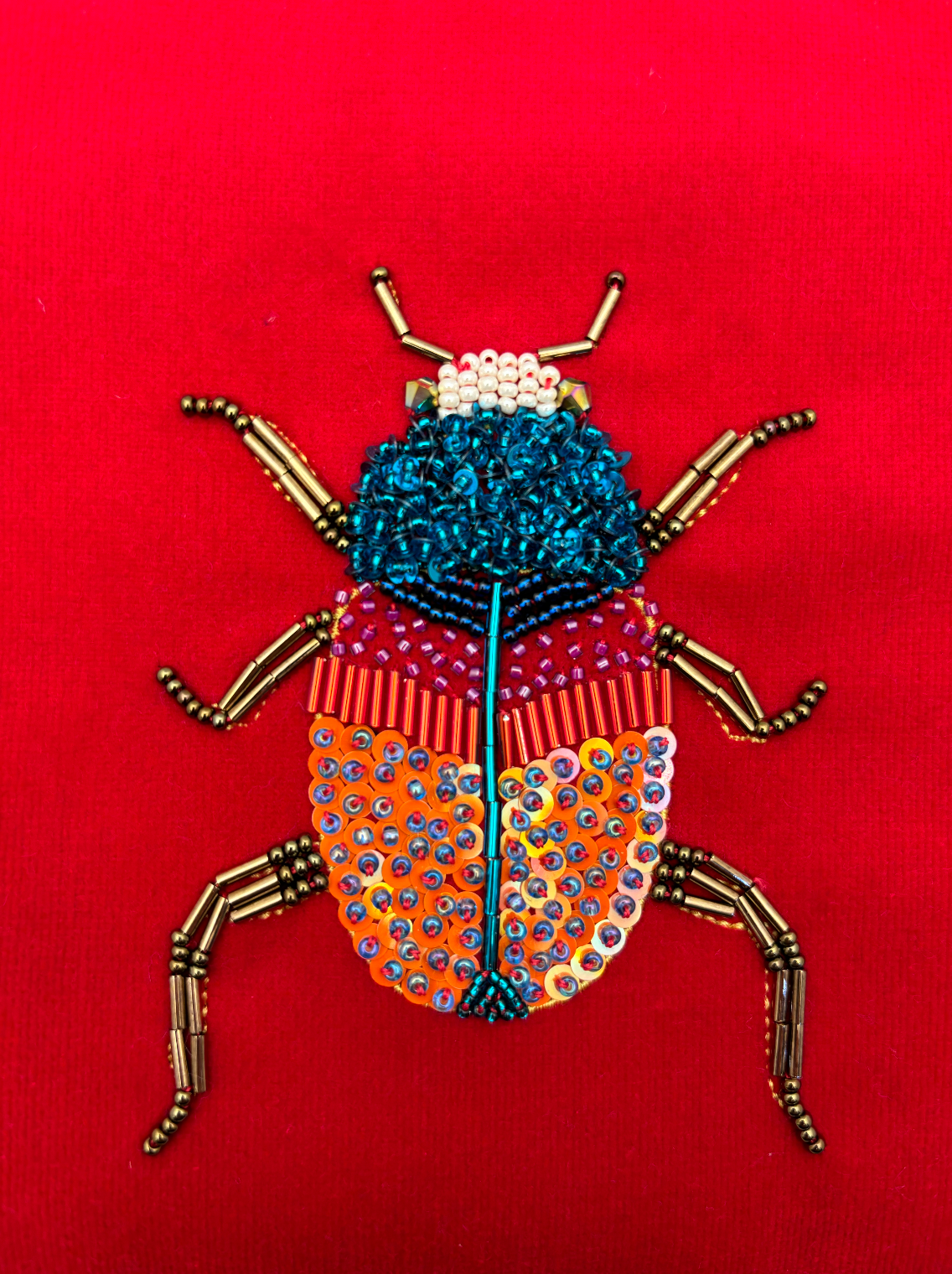 Clutch Bug Escarabajo Rojo
