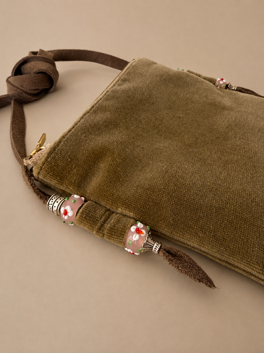 Bandolera Verde Musgo