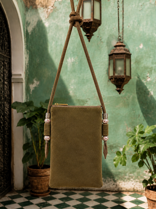 Bandolera Verde Musgo
