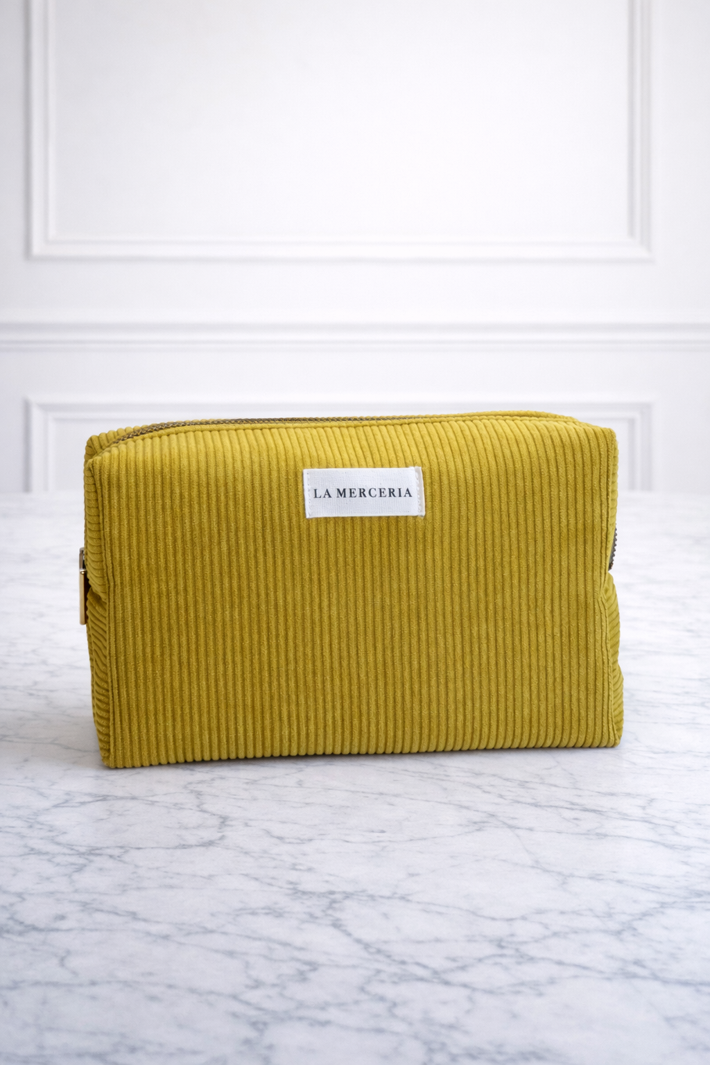 Neceser Yellow Corduroy