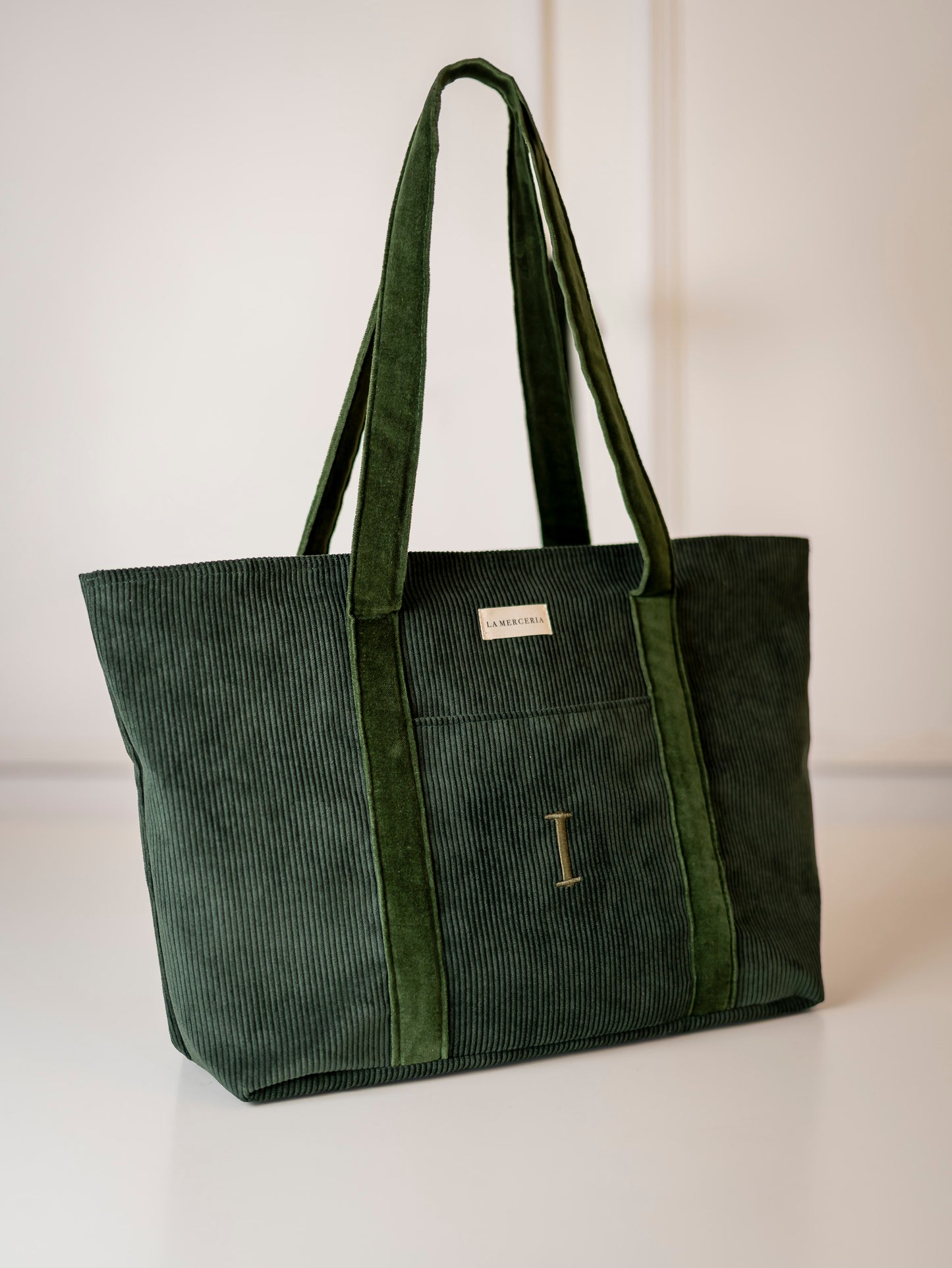 Green Holiday Tote