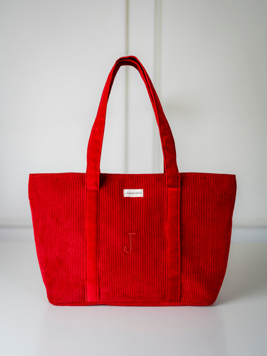 Red Holiday Tote