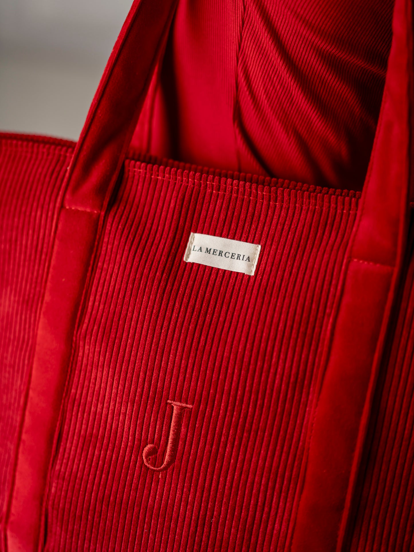 Red Holiday Tote