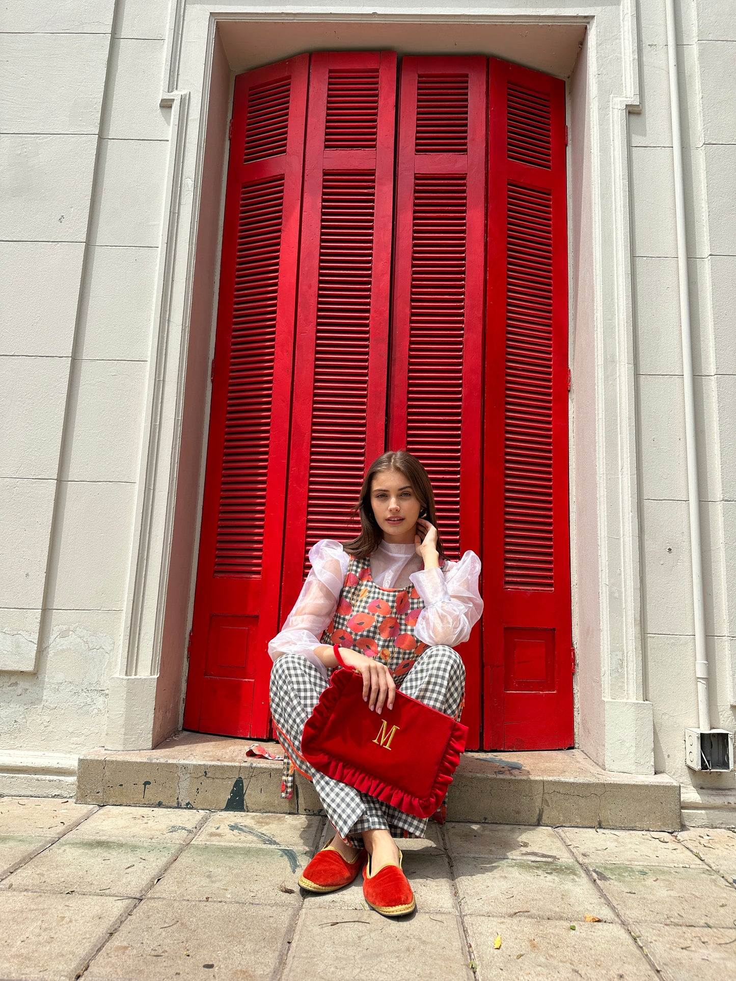 Clutch Vuelos Rojo
