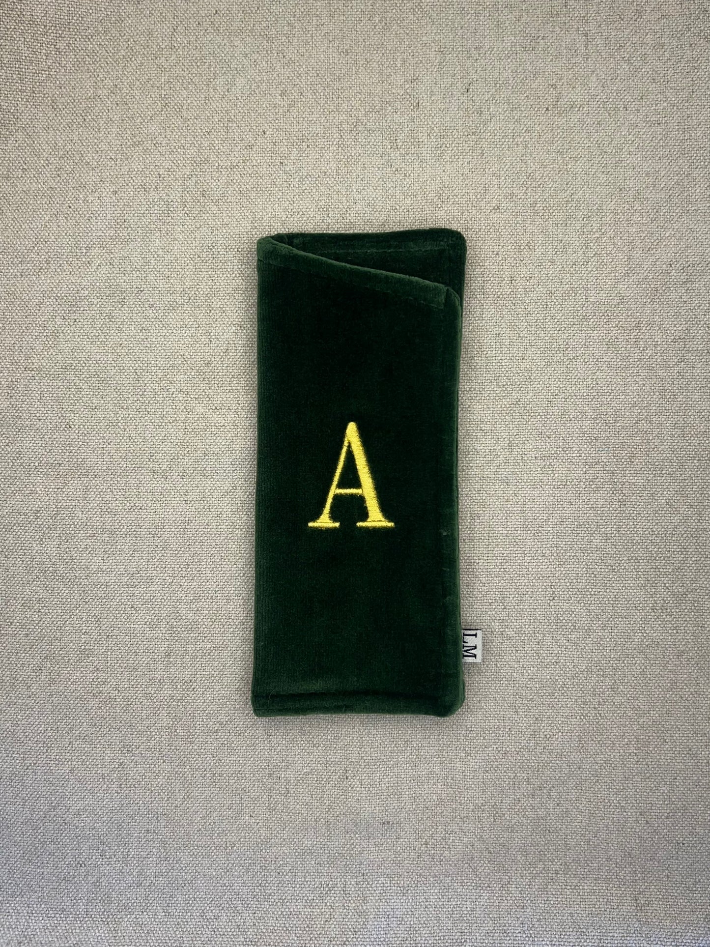 Funda de Anteojos Verde Botella