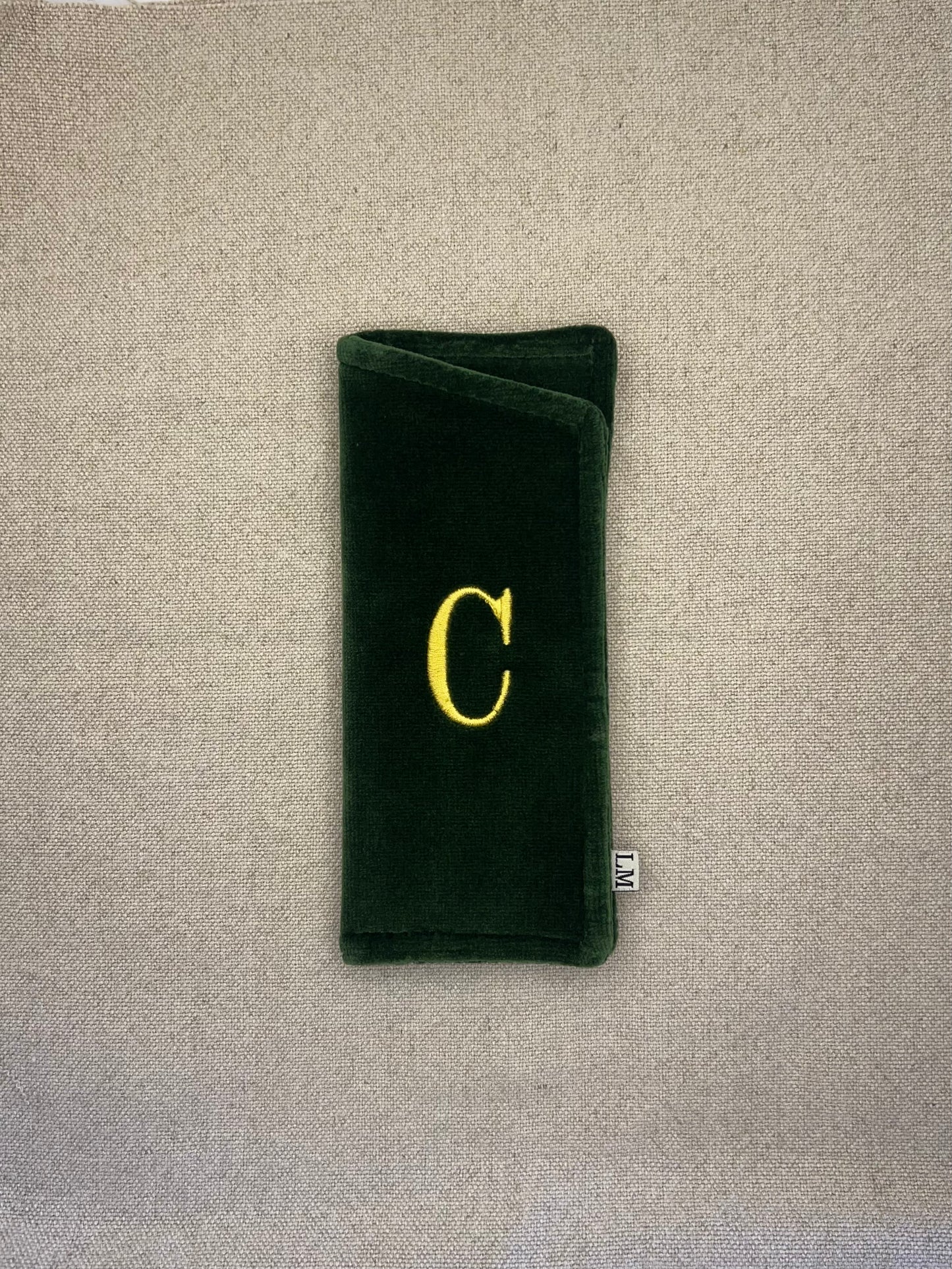 Funda de Anteojos Verde Botella