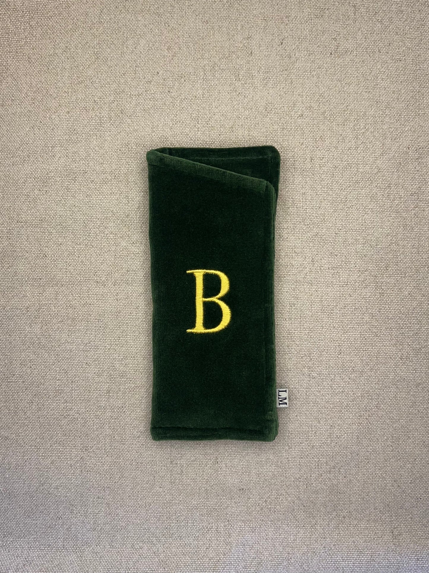 Funda de Anteojos Verde Botella