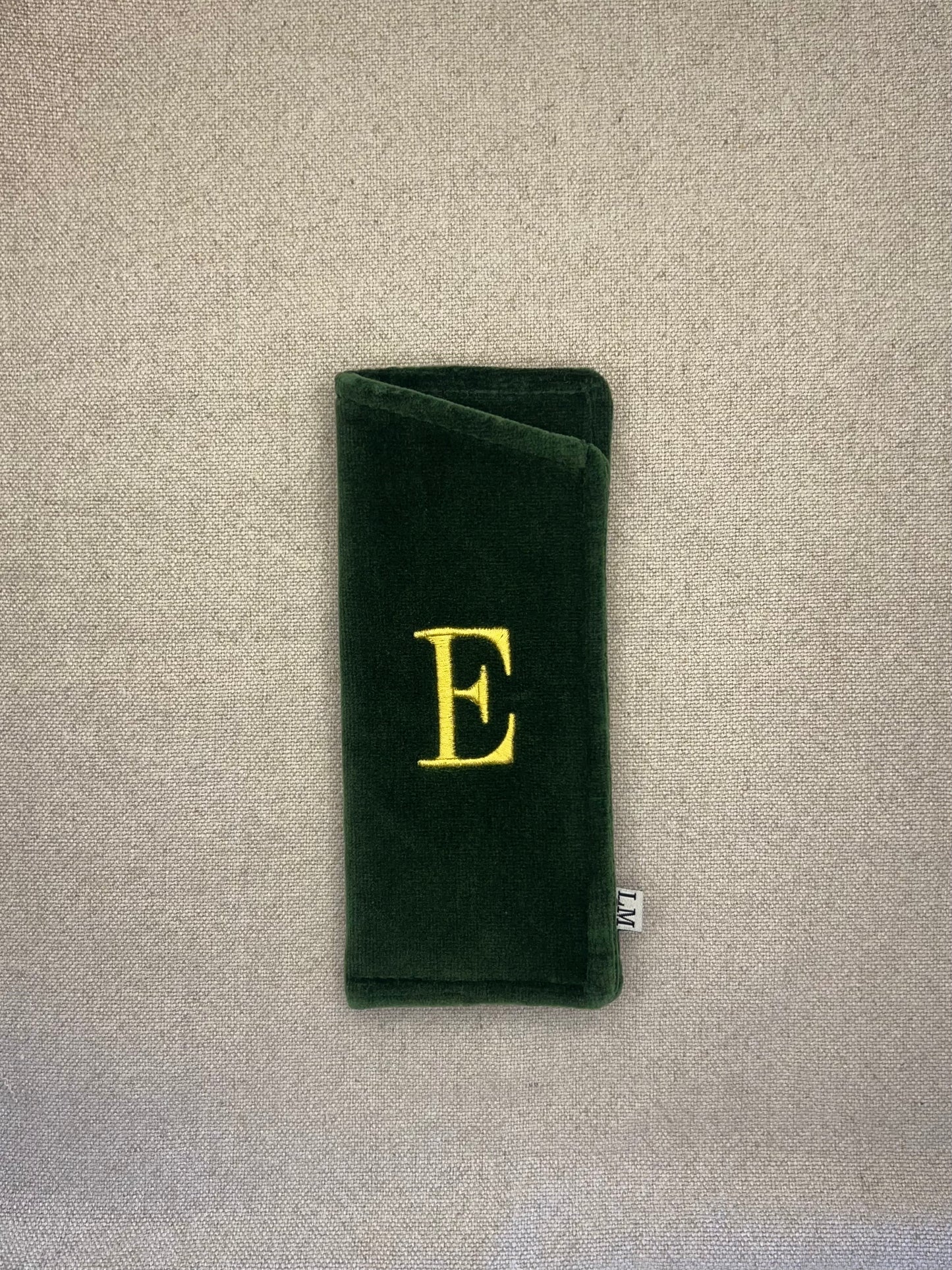 Funda de Anteojos Verde Botella