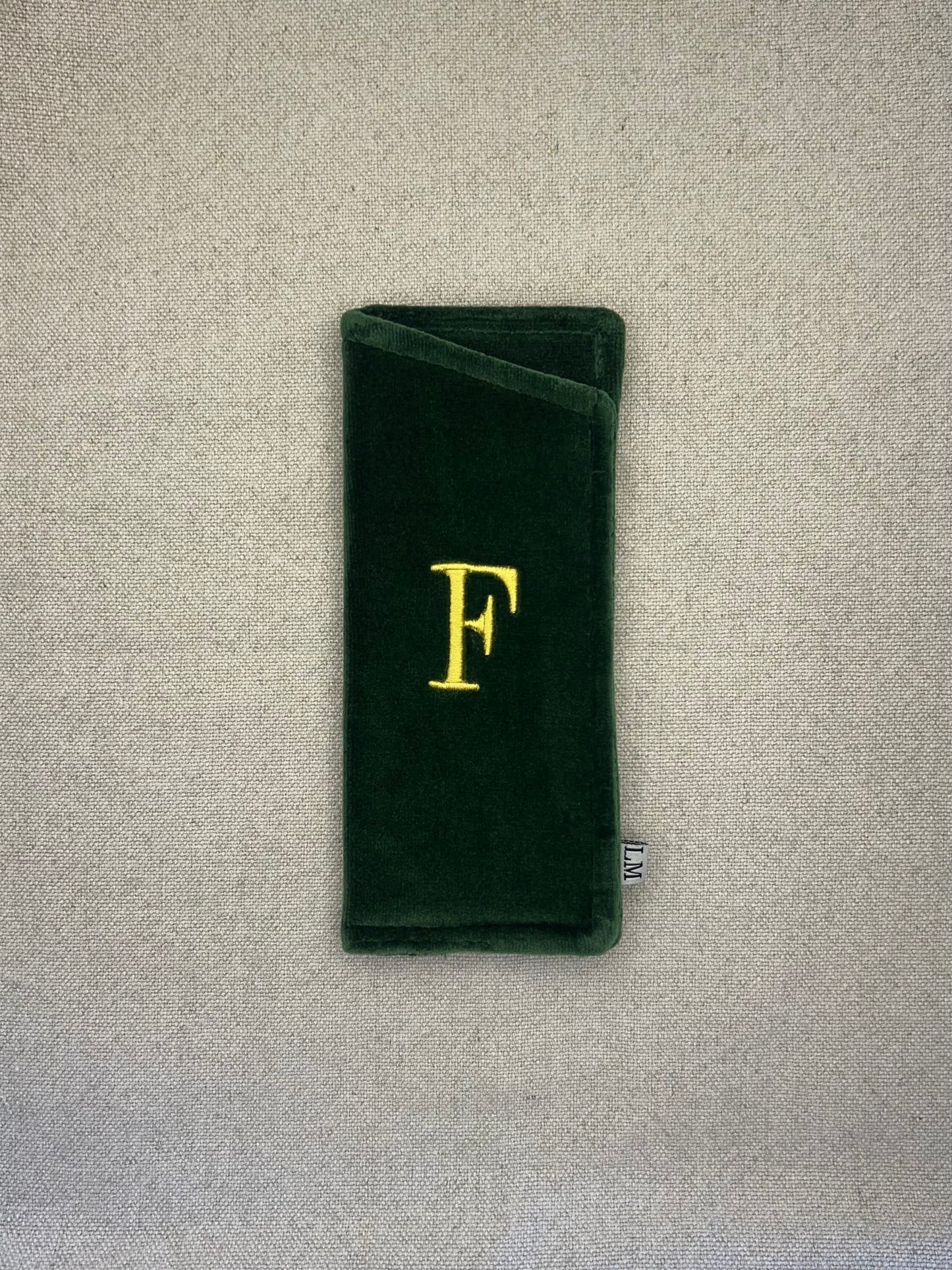 Funda de Anteojos Verde Botella