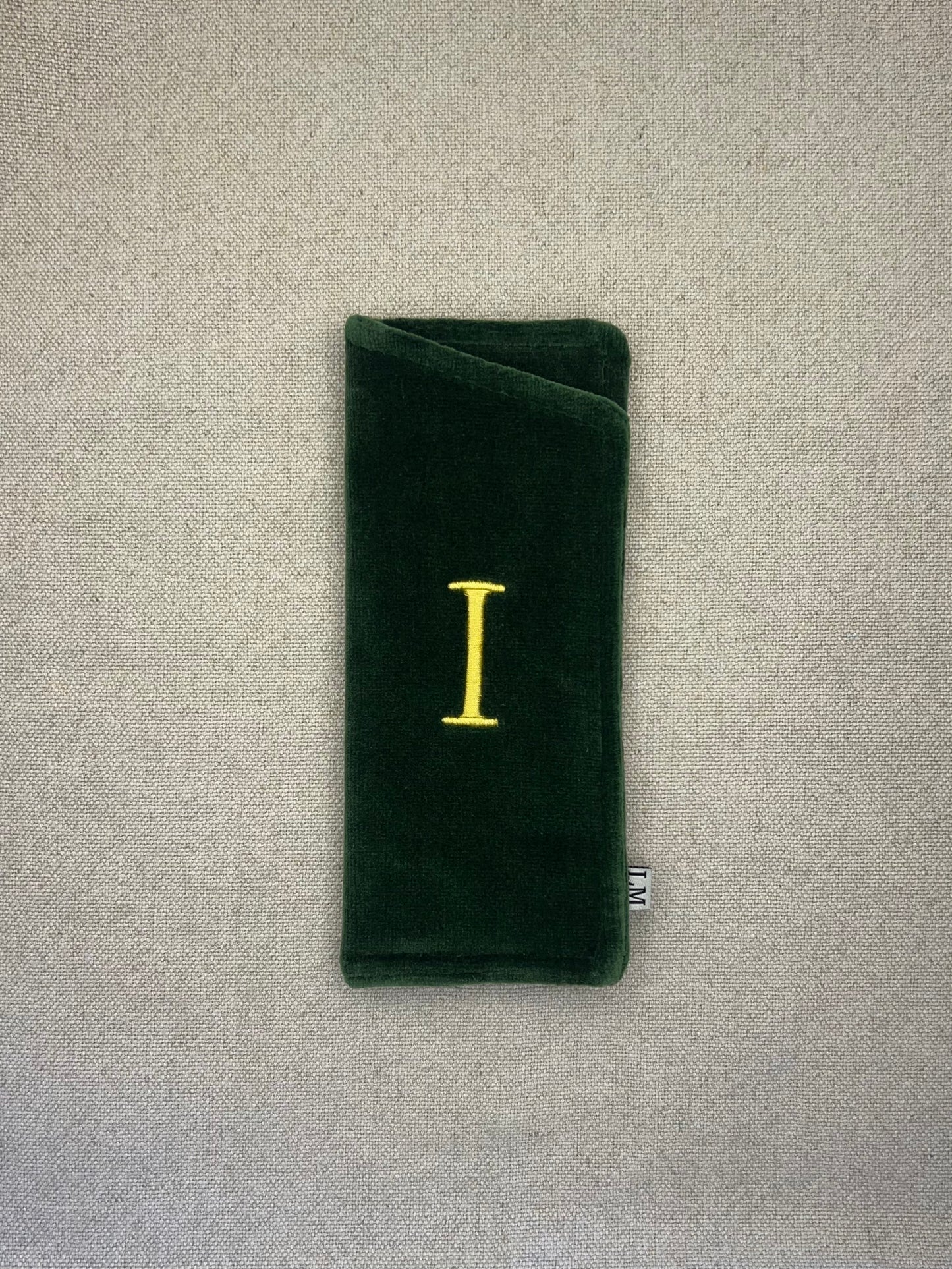 Funda de Anteojos Verde Botella