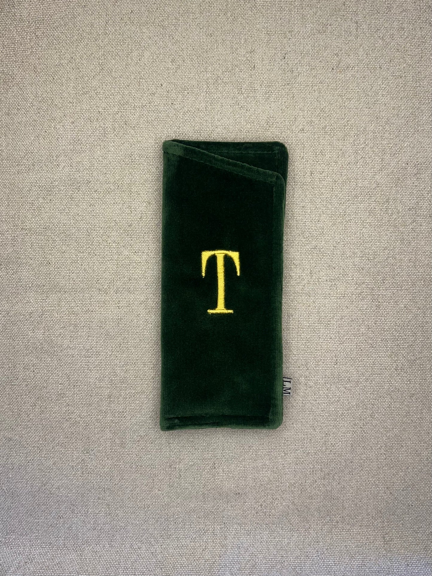 Funda de Anteojos Verde Botella