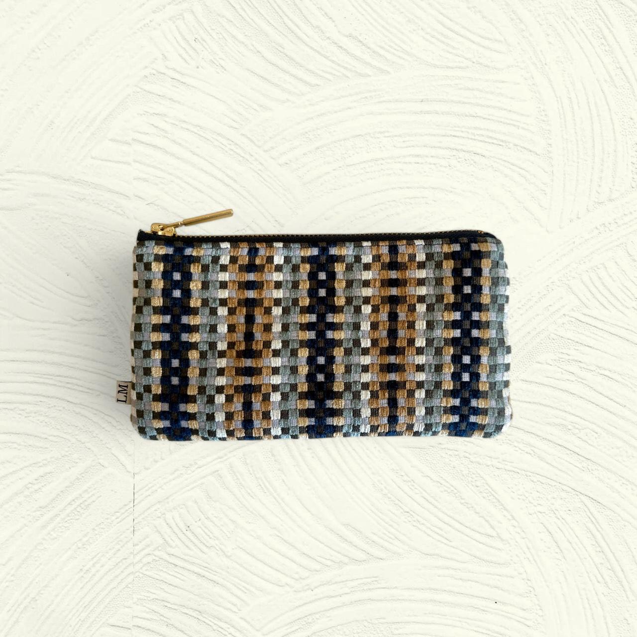 Estuche Vichy Azul