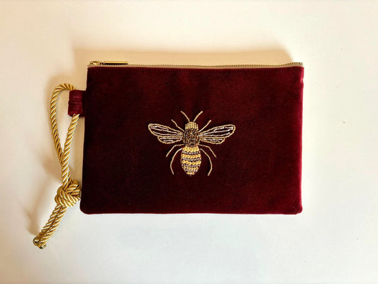 Clutch Bug Abeja Burdeo