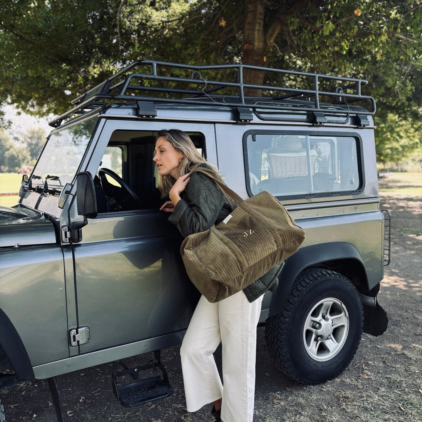 WEEKEND GREEN BAG